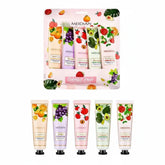 Meidian Colorful Fruit Hand Cream Set - Pack of 5 Meidian