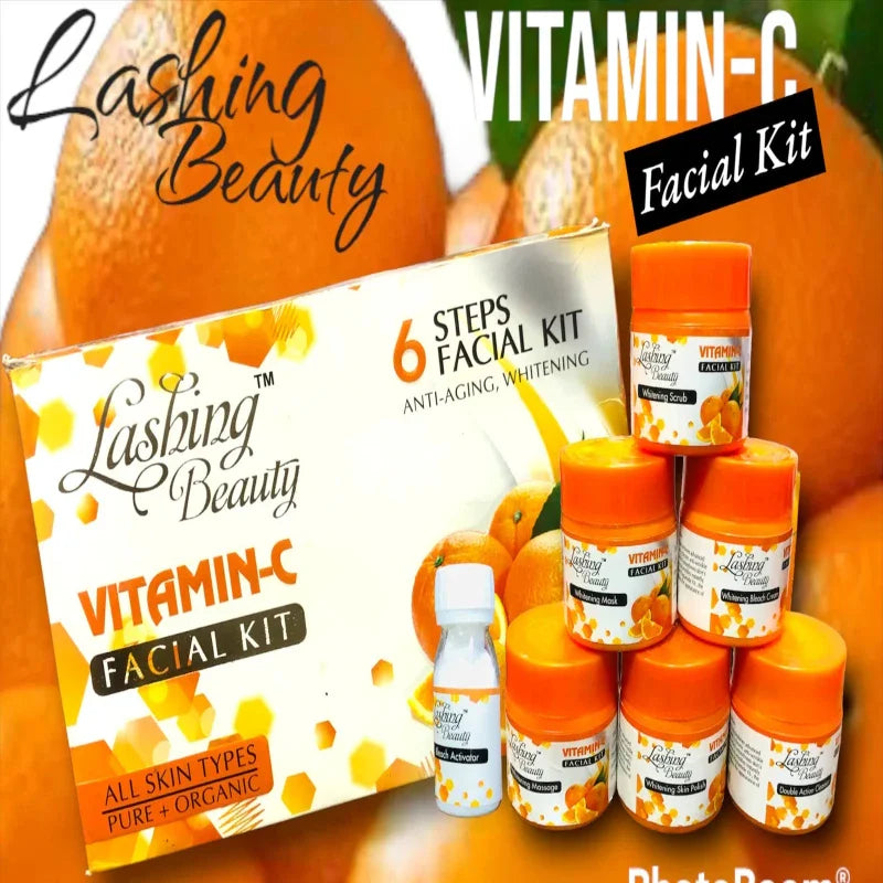Lashing Beauty Vitamin c Facial Kit Lashing Beauty