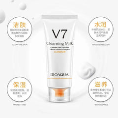 Bioaqua V7 Deep Hydration Facial Cleansing Milk (Cleanser) Bioaqua
