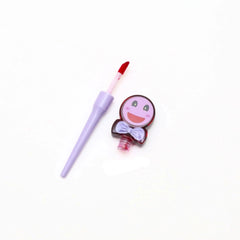 1Pcs Lollipop Shaped Emoji Lip Oil Gloss Cosmia.pk