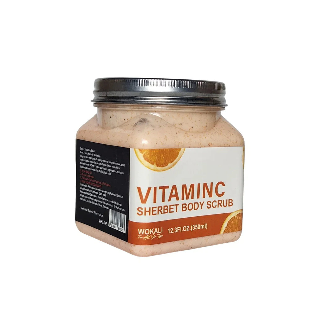 Wokali Vitamin C Sherbet Body Scrub - 350ml Wokali