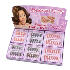 Romantic Myth Holographic Cat Eye Press-On Nails Romantic Myth