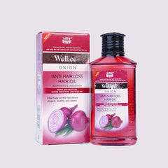 Wellice Onion Hair Oil Anti-Hair Loss (150ml) Wellice
