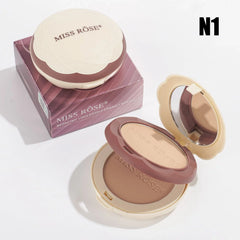 Miss Rose Oil Control Flawless Setting Compact Powder Miss Rose