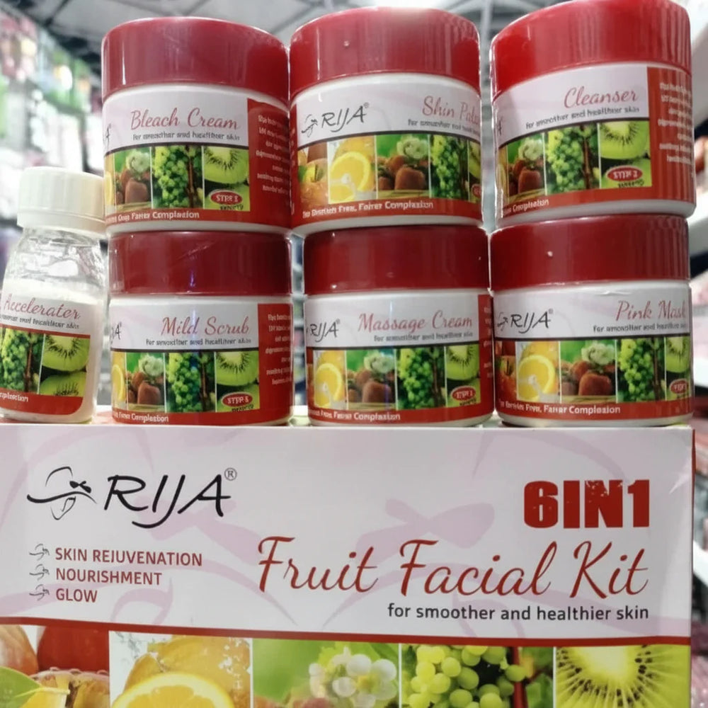 6 in 1 Rija Facial Kit Rija