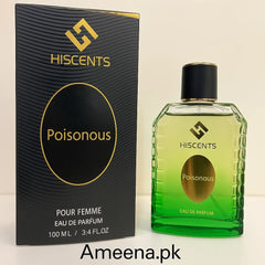 Hiscents Poisonous Pour Femme Perfume - 100ml Hiscents