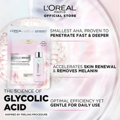 Loreal Paris Glycolic Bright Instant Glowing Serum Mask Loreal Paris