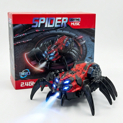 Remote Control Spider Toy – 2.4GHz RC Spider with Lights, Music & Cosmia.pk