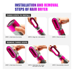 5 in 1 Hot Hair Dryer With Free Mini Spray - Limited Stock Cosmia
