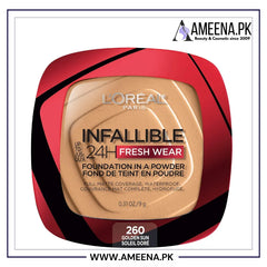 L'Oreal Paris Makeup Infallible Fresh Wear Foundation in a Powder Loreal Paris