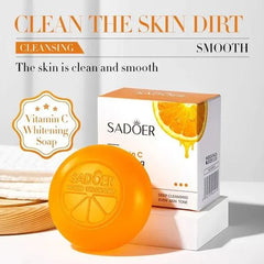 Sadoer Vitamin C Brightening Whitening Soap Bar 100g Sadoer