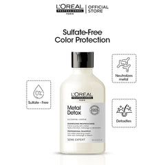 L'Oreal Professionnel Serie Expert Metal Detox Shampoo 300 ML – Loreal Professional