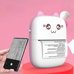 MINI PRINTER Adhesive Small Portable Bluetooth Printer Cosmia.pk
