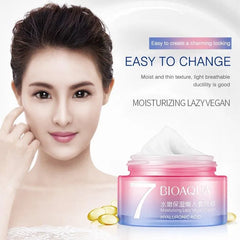 Bioaqua 7 Hyaluronic Acid Moisturizing Lazy Vegan Cream - 50ml Bioaqua
