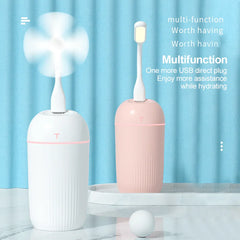 USB Mini Humidifier With 420ML Capacity Intelligent Anti-drying Cosmia.pk