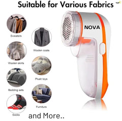 Nova Lint Remover NLR-208 Electric Fabric Shaver Nova