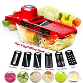 10 IN 1 Manual Vegetable Slicer Fruit Cutter Stainless Steel Cosmia.pk