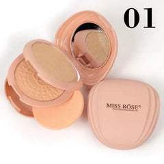 Miss Rose 2 in 1 Compact Powder Miss Rose