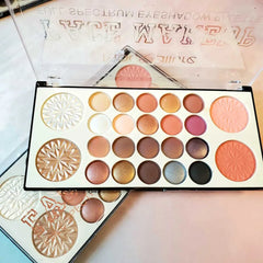Mocallure Face Makeup Eyeshadow + Blusher + Highlighter Palette Mocallure