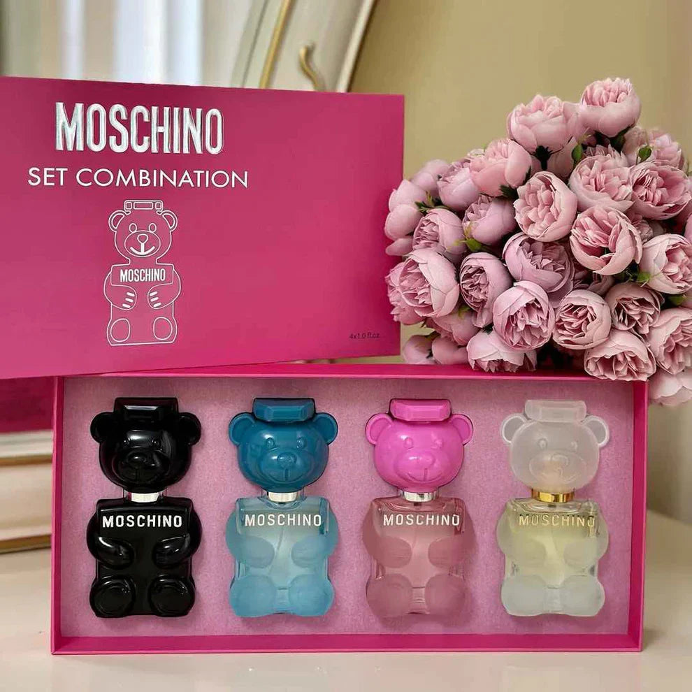 Moschino 4 in 1 Perfume Gift Set - 30ml Each Moschino