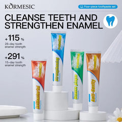 KORMESIC natural ingredients oral health care & cleaning Orange Tooth paste KORMESIC