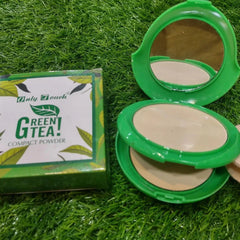 Only Touch 2 in 1 Green Tea Compact Powder Only Touch