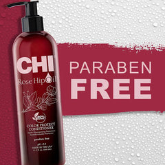 CHI Rosehip Oil Protecting Conditioner, Sulfate & Paraben Free CHI
