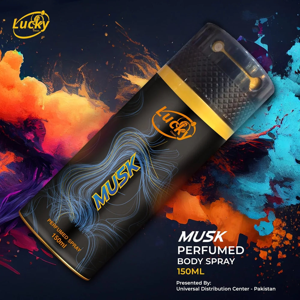 Lucky's Musk Body Spray - 150ml Lucky's