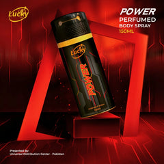 Lucky's New Black Series Body Spray (Power) - 150ml Lucky's