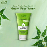 Vince Neem Active Face Wash - 120ml Vince