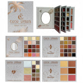 Coco Urban Eyeshadow Palette - 4 In One Book Style Makeup Kit Coco Urban