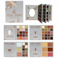 Coco Urban Eyeshadow Palette - 4 In One Book Style Makeup Kit Coco Urban