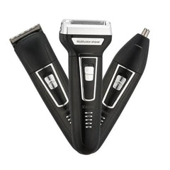 3 In 1 KEMEI KM-6332 Rechargeable Electric Shaver & Trimmer Kemei
