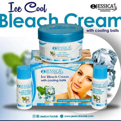 2 in 1 Jessica Ice Cool Bleach Cream 500ml Jessica