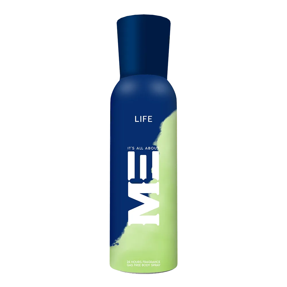 ME Life Premium Gas Free Body Spray - 120ml ME