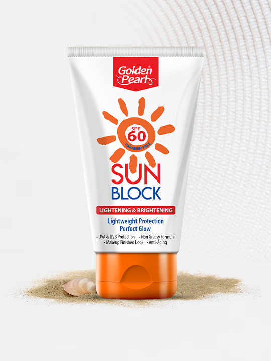 Golden Pearl Sun Block Lightening & Brightening (SPF 60) Golden Pearl