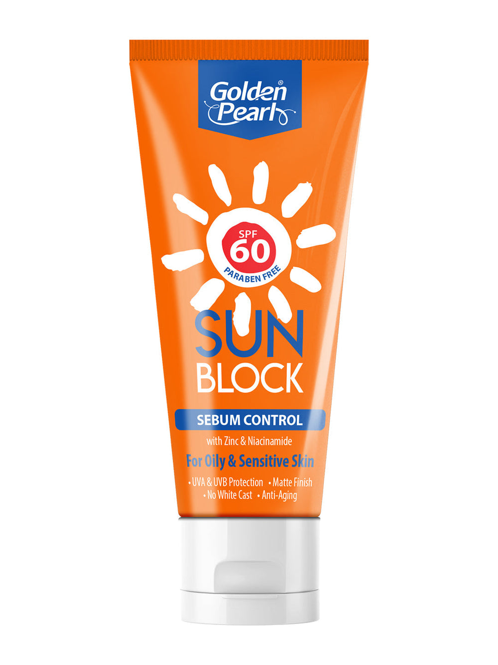 Golden Pearl Sun Block Sebum Control (SPF 60) Golden Pearl