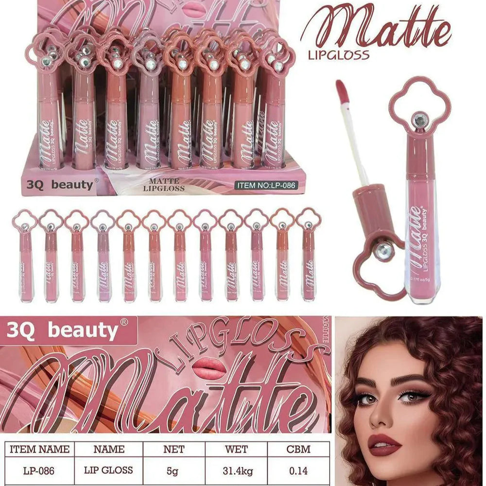 3Q beauty Nude Matte lipgloss 3Q Beauty