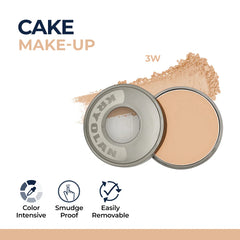 Kryolan Cake Makeup Wet and Dry Foundation and Face Powder Kryolan