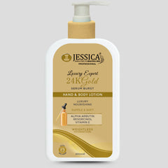 Jessica 24K Gold Lotion Serum Burst Hand & Body Lotion - 420ml Jessica