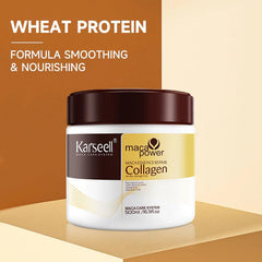 Karseell Collagen Hair Treatment Deep Repair Conditioning Argan Oil Hair Mask - 500ml Karseell