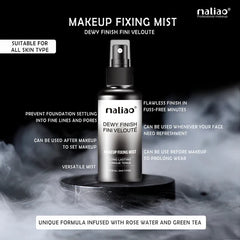 Maliao Dewy Finish Velvet Makeup Fixing Mist 80ml Maliao