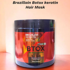 Brazilian Botox keratin Hair Mask Sulfate Free - 500ml Natureza