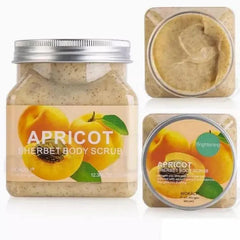 Wokali Apricot Sherbet Body Scrub - 350 ml Wokali