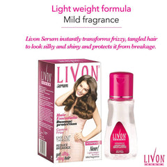 Livon Hair Serum For All Hair Types - 50ml Livon
