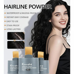 Guanjing Instant Gray Coverage Hairline Powder – Black (4g) Guanjing