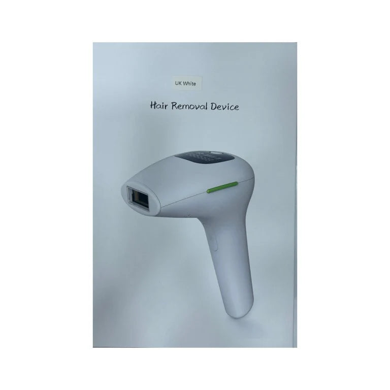 EU White IPL Hair Removal Device – Safe & Painless Laser Epilator EU White