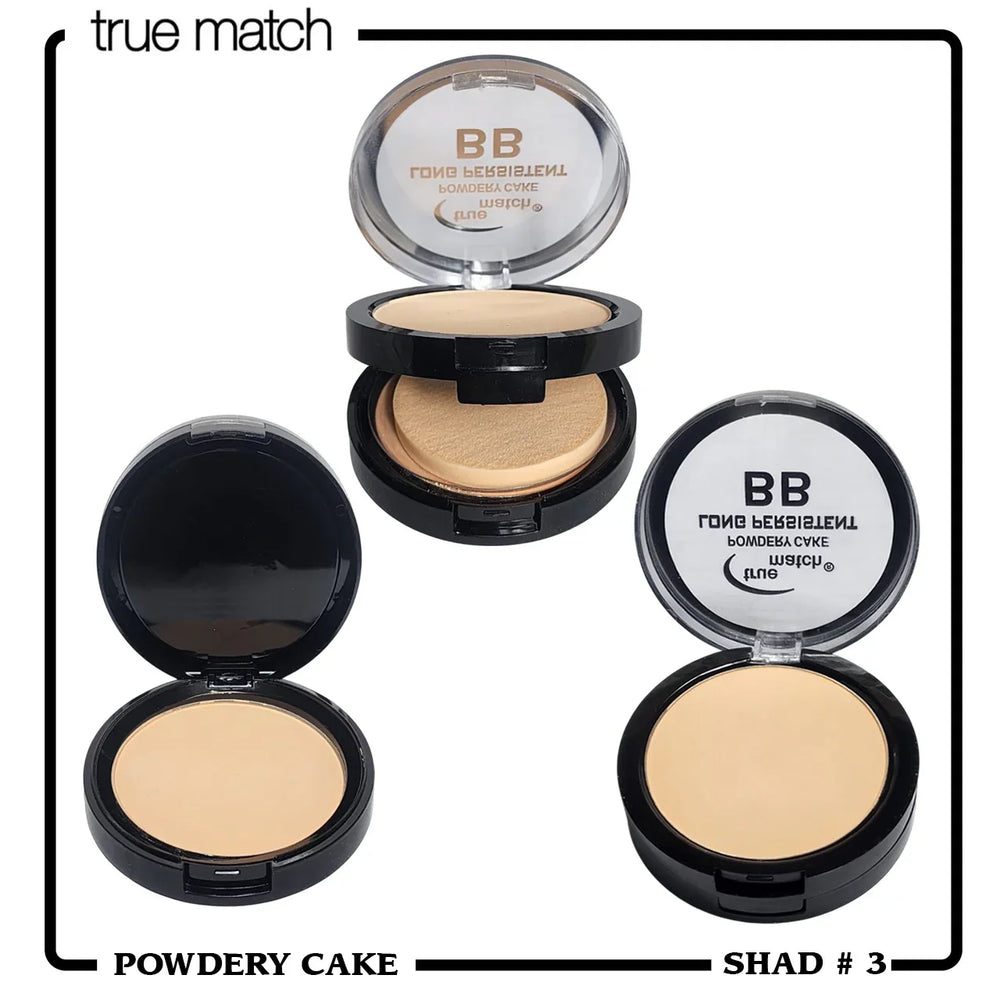 True Match Long Presistent Face Powder Cake True match
