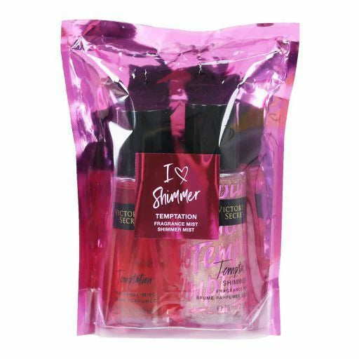 Victoria's Secret Temptation 2in1 Body Mist & Shimmer Mist (75ml Each) Victoria's Secret