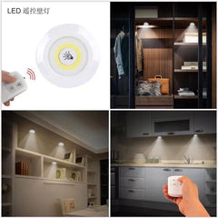 Set Of 3 Wireless Remote Control Night Light Cosmia.pk
